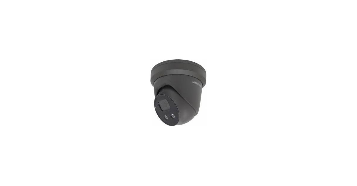 ZWARTE HIKVISION ACUSENSE 4MP ULTRA LOW LIGHT WDR TURRET DOME NETWERK