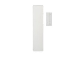 VANDERBILT DRAADLOOS 2-WEG MAGNEETCONTACT IN WITTE BEHUIZING. HET MAGNEETCONTACT IN COMPACTE BEHUIZING   MET EXTERNE INGANG