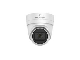 WITTE HIKVISION ACUSENSE 4MP ULTRA LOW LIGHT WDR TURRET NETWERK CAMERA  MET GEMOTORIZEERDE VARIFOCALLENS 2.8-12MM  IR LED   IP66  IK10