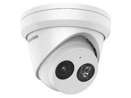 WITTE HIKVISION 4MP WDR TURRET NETWERK CAMERA MET VASTE LENS  IR LED  IP67  2 8 MM  INGEBOUWDE MICROFOON