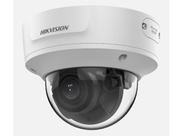 WITET HIKVISION 8MP WDR DOME NETWERK CAMERA MET GEMOTORISEERDE VARIFOCAL LENS 2.8-12MM   IR LED  IP67  IK10