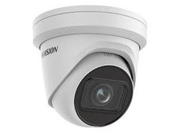 WITTE HIKVISION 8MP ACUSENSE WDR TURRET NETWERK CAMERA MET GEMOTORISEERDE VARIFOCAL LENS 2.8-12MM   IR LED  IP67  IK10