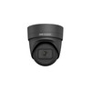 ZWARTE HIKVISION ACUSENSE 4MP ULTRA LOW LIGHT WDR TURRET NETWERK CAMERA  MET GEMOTORIZEERDE VARIFOCALLENS 2.8-12MM  IR LED   IP66  IK10