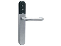 WAFERLOCK IP 68 STAND ALONE HENDELBESLAG MET RFID LEZER  MIFARE/ DESFIRE  EN PINCODE VOOR 250 GEBRUIKERS