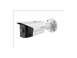 HIKVISION  ULTRAGROOTHOEK 4MP BULLET WDR NETWERKCAMERA MET VASTE LENS  180   BEELD  VERVORMINGSCORRECTIE  1 68 MM LENS  IR 20 M  IP67