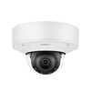 HANWHA  4K IP VASTE DOMECAMERA VOOR LPR/NPR  DEEPLEARNING AI  1/1.8 INCH CMOS MET 4 5 - 10 MM GEMOTORISEERDE VARIFOCAL LENS  0 05 LUX IN KLEUR  TDN   IP66/IK10   WDR 120 DB  POE /12 VDC