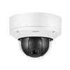 HANWHA  WISENET X PLUS-REEKS VASTE IP DOME CAMERA  2 MP  WDR 150 DB  2 8 - 12 MM VARIFOCAL MET SIMPLE FOCUS  VIDEO- EN AUDIO-ANALYSE  IP52/IK10  MODULAIR MET PTRZ  POE/12 VDC