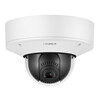 HANWHA  WISENET X PLUS-REEKS VASTE IP DOME CAMERA  2 MP  WDR 150 DB  2 8 - 12 MM VARIFOCAL MET SIMPLE FOCUS  VIDEO- EN AUDIO-ANALYSE  IP66/67/IK10   POE/12 VDC