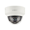 HANWHA WISENET X REEKS DOME CAMERA VOOR BINNEN  4 MM LENS  FULL HD  60 BPS IN H.264   H.265  WDR 150 DB  INGEBOUWDE VIDEO-ANALYSE  WISESTREAM II  INGEBOUWD IR-LICHT TOT 30 METER  IK08  POE/12 VDC