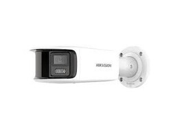 HIKVISION 8MP PANORAMIC 180  COLORVU WDR BULLET NETWERK CAMERA MET VASTE LENS  WIT LICHT   IP67  2 X 4 MM  STROBOSCOOP EN AUDIO-ALARM  AUDIO I/O