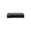 DAHUA  6-POORTS ONBEHEERDE DESKTOP GIGABIT-SWITCH MET 4-POORTS POE