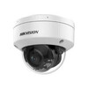 WITTE HIKVISION 8MP SMART HYBRID LIGHT MET COLORVU WDR MINI DOME NETWERK CAMERA MET VASTE LENS  IR EN WIT LICHT  IP67  IK10  2 8 MM  INGEBOUWDE MICROFOON  AUDIO I/O  ALARM I/O 