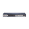 HIKVISION  L2-SWITCH  16-POORTS GIGABIT ONBEHEERDE POE-SWITCH  16 x GIGABIT POE-POORTEN  2 x GIGABIT RJ45  2 x GIGABIT SFP-GLASVEZELPOORT  802.3AF / AT / BT  POORT 1-4 ONDERSTEUNT HI-POE 90W