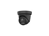 ZWARTE HIKVISION 4MP SMART HYBRID LIGHT MET COLORVU WDR TURRET NETWERK CAMERA MET VASTE LENS  IR EN WIT LICHT   IP67  2.8 MM  INGEBOUWDE MICROFOON