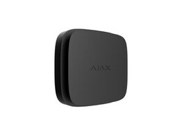 Ajax FireProtect 2 vernieuwde draadloze brandmelder met temperatuur en CO-sensor  zwart. Niet vervangbare lithium batterij  levensduur 10 jaar. Afmetingen  43 5 x 86 x 86mm