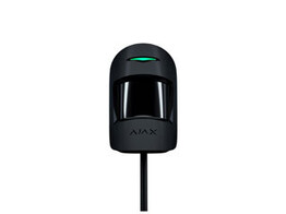 Ajax Fibra MotionProtect  Bus PIR-bewegingsmelder  zwart. PIR-detectie tot 12 m  huisdierimmuniteit tot 20 kg  verbruik 97 A. Te gebruiken met Hub Hybrid.