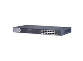 HIKVISION  L2  SMART MANAGED  16 GIGABIT POE-POORTEN  2 GIGABIT SFP-POORTEN  802.3AF / AT  POE-STROOMBUDGET 225 W  MAX. 300 METER LANGE AFSTAND POE-TRANSMISSIE