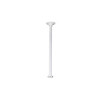 WITTE DAHUA PLAFONDSTEUN   77 CM  TE BEBRUIKEN MET HANGING MOUNT OF DOME 