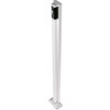 ALUMINIUM KOLOM H 110 CM VOOR br/ EEN INFRAROOD FOTOCEL AU02250- br/ 2010-2020  EEN SLEUTELSCHAKELAAR br/ AU01940-1950-1960 OF EEN br/ VERKEERSLICHT AU02050-2060-2070- br/ 2090  PRIJS PER 2 STUKS