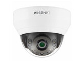 HANWHA  WISENET Q-SERIES FULL HD IP-DOMECAMERA VOOR BINNEN  4 MM LENS  H.264/265-COMPRESSIE 30 BPS MET WISESTREAM II  ZONDER AUDIO  INGEBOUWDE IR-VERLICHTING  WDR  POE/12 VDC