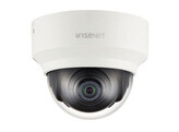 HANWHA WISENET X REEKS DOME CAMERA VOOR BINNEN  2 4 MM LENS  FULL HD  60 BPS IN H.264   H.265  WDR 150 DB  INGEBOUWDE VIDEO-ANALYSE  WISESTREAM II  IK08  POE/12 VDC