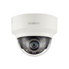 HANWHA WISENET X REEKS DOME CAMERA VOOR BINNEN  3 7 MM LENS  5 MEGAPIXEL  H.264/H.265/MJPEG  WDR 120 DB  VIDEO-ANALYSE  WISESTREAM II  INGEBOUWD IR-LICHT TOT 30 METER  POE/12 VDC