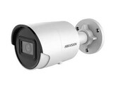 WITTE HIKVISION ACUSENSE 4MP WDR BULLET NETWERK CAMERA  MET VASTE LENS 2 8 MM  IR LED  IP67  MET INGEBOUWDE MICROFOON