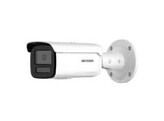 WITTE HIKVISION 8MP SMART HYBRID LIGHT MET COLORVU WDR BULLET NETWERK CAMERA MET VASTE LENS  IR EN WIT LICHT   IP67  2.8 MM