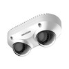 HIKVISION  DUAL DIRECTIONAL PANOVU-CAMERA DOMEL 2 X 5MP  2 X1 / 2 7 INCH CMOS-SENSOR  2 X 2 8 MM LENS  INDIVIDUEEL ORIENTEERBAAR  IP67 IK10  IR 10 M