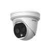 WITTE HIKVISION THERMAL EN OPTICAL NETWERK DOME CAMERA  THERMISCHE DUAL LENS DOME CAMERA