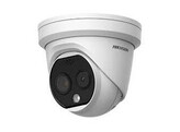 WITTE HIKVISION THERMAL EN OPTICAL NETWERK DOME CAMERA  THERMISCHE DUAL LENS DOME CAMERA