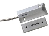 ARITECH HIGH SECURITY ALU VLOERCONTACT MET 2M BESCHERMDE KABEL  WERKINGSAFSTAND 19-62 MM  MET WISSELCONTACT