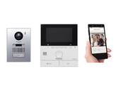 PANASONIC OPBOUW WIFI VIDEO INTERCOM KIT BESTAANDE UIT   N OPBOUW BUITENPOST EN   N BINNENPOST MET KLEUREN TOUCHSCREEN