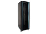 EASY-RACK VLOER PATCHKAST MET GLAZEN DEUR. 42U  1000MM DIEP.