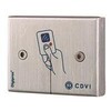 CDVI VERTICALE OPBOUW 125 KHZ PROXIMITY LEZER IN ROESTVRIJ STAAL  INOX .