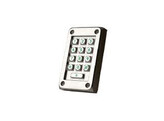 PAXTON VANDAALBESTENDIG COMPACT  STAND-ALONE  METALEN KEYPAD. ALLE ELEKTRONICA BEVINDT ZICH IN DE BEHUIZING VAN HET TOETSENPANEEL.