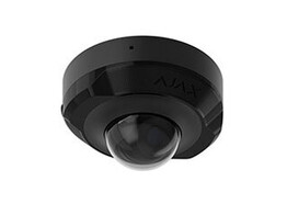 Ajax DomeCam Mini  5 Mp/2.8 mm  zwart. Bekabelde IP-beveiligingscamera met een resolutie van maximaal 2880 x 1620 px en een kijkhoek van 100  110 