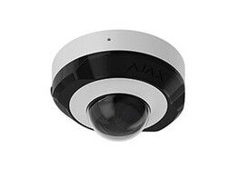 Ajax DomeCam Mini  5 Mp/2.8 mm  wit. Bekabelde IP-beveiligingscamera met een resolutie van maximaal 2880 x 1620 px en een kijkhoek van 100  110 