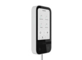 Ajax Fibra KeyPad Touch  bedraad bediendeel met touchscreen en RFID lezer  wit  Afmetingen 171 5x82 1x26mm