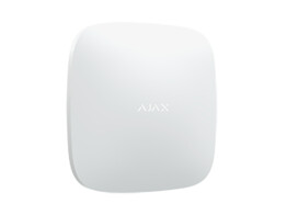 Ajax Hub  wit  panel only  Tot 100 apparaten  50 gebruikers. Communicatie  Ethernet  GSM. Incl. Batterij back-up 2Ah. Ajax Hub ondersteunt niet alle Ajax apparaten en functies